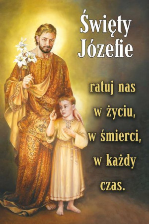 Plakat – Święty Józef