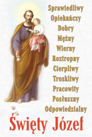 Plakat – Święty Józef