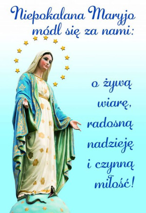 Plakat – Niepokalane Serce