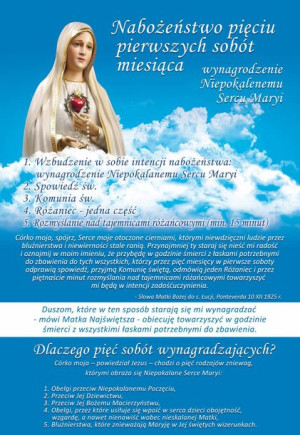 Plakat - Pierwsze Soboty Miesiąca