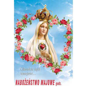 Plakat – Nabożeństwo majowe