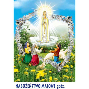 Plakat – Nabożeństwo majowe