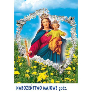 Plakat – Nabożeństwo majowe