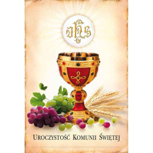 Plakat – I Komunia Święta