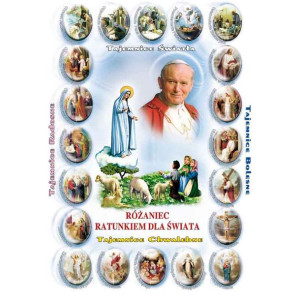 Plakat - Różaniec Święty