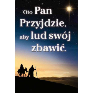 Plakat Adwentowy