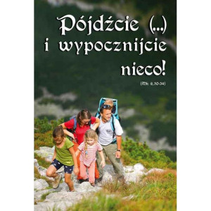 Plakat wakacyjny