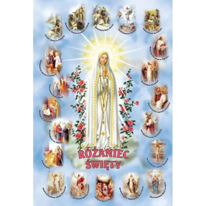 Plakat - Różaniec Święty