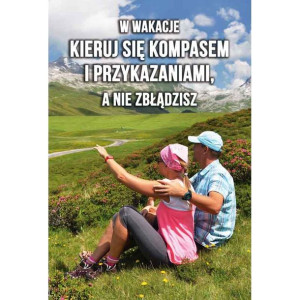 Plakat wakacyjny