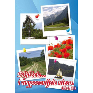 Plakat wakacyjny