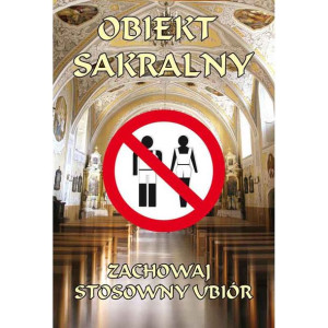 Plakat - Obiekt Sakralny – Znaki