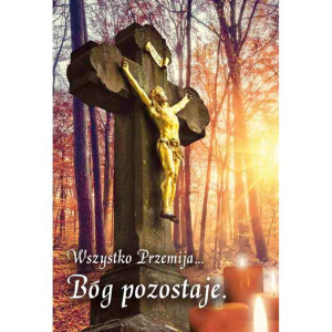 Plakat na Wszystkich Świętych