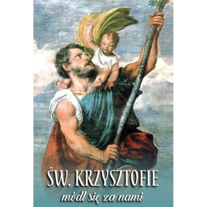 Plakat - Święty Krzysztof