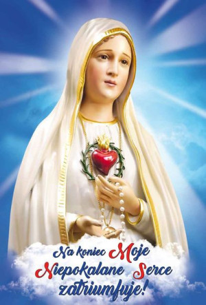 Plakat – Niepokalane Serce