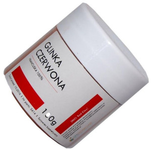 GLINKA CZERWONA Zapobiega pękaniu naczynek 100g