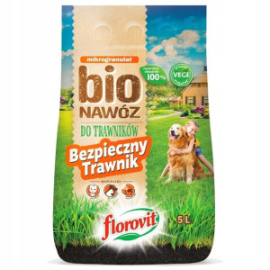 FLOROVIT Nawóz do TRAWNIKA BIO Bezpieczny Trawnik