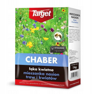 Target nasiona TRAWA CHABER KWIETNA łąka 35 m2 1K