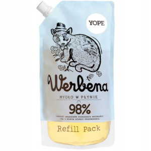 YOPE Mydło w płynie WERBENA ZAPAS Refill 500 ml
