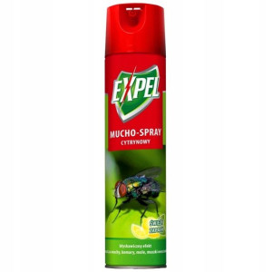 EXPEL spray na muchy komary cytrynowy 400 ml