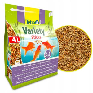 Tetra Variety Sticks POKARM dla RYB Pałeczki 4L