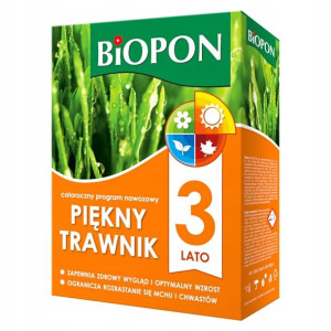 BIOPON Nawóz do Trawnika Piękny Trawnik AntyMech 2