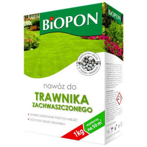 Biopon NAWÓZ do TRAWNIKA zachwaszczonego na 50 m2