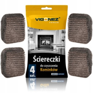 Czyszczenie KOMINKA ściereczki NASĄCZANE VIGONEZ