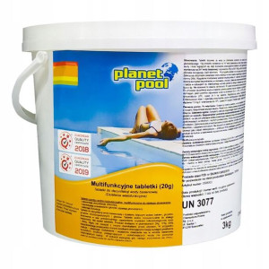 MULTI Tabletki do BASENU Antyglon ChemoChlor 3kg