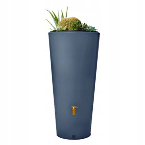 4rain Zbiornik na deszczówkę VASO 2w1 GRAFIT 220L