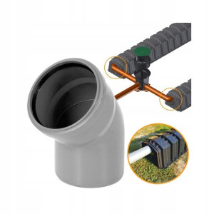Aquabin KOLANKO do budowy drenażu kolano 110 mm