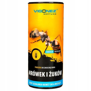 MOCNY Proszek na MRÓWKI żuki Zwalcza Mrówki 100g
