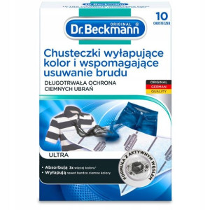 Beckmann Chusteczki wyłapujące KOLOR BRUD 10 szt.