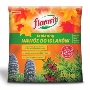 JESIENNY NAWÓZ do IGLAKÓW Odporność na Mróz 10 KG