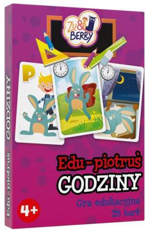 Karty Do Gry Trefl Edu Piotruś Godziny