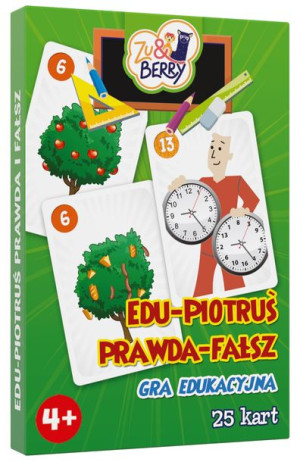 Karty Do Gry Trefl Edu Piotruś Prawda I Fałsz