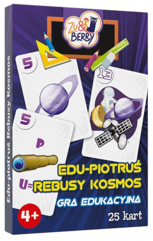 Karty Do Gry Trefl Edu Piotruś Rebusy Kosmos