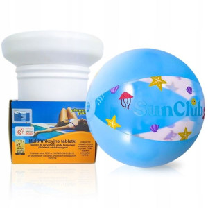 Chemoform Tabletki CHLOR Basen Boja +Piłka PLAŻOWA