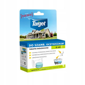 Tabletki BIOLOGICZNE SZAMBO BAKTERIE Target