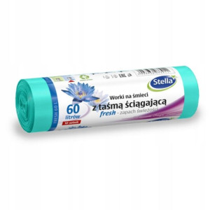 Zapachowe Worki na Śmieci Fresh Stella 60L