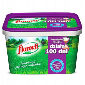 FLOROVIT Nawóz do trawnika na 100 dni Mg 4kg