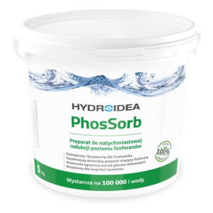 Hydroidea PhosSorb Szybko USUWA GLONY z OCZKA 5 kg