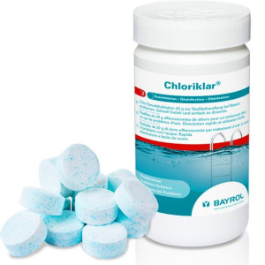 BAYROL Chloriklar PRO Tabletki CHLOR do BASENU 1kg
