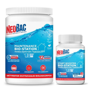 NeoBac BIO-STATIONS Bakterie TLENOWE + STARTER ROK