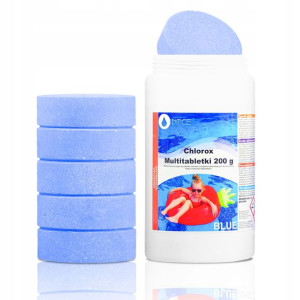 Tabletki Chlorowe Do Basenu 6w1 Niebieska Woda 1kg
