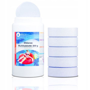 TABLETKI CHLOROWE MULTI 6w1 Chlorox BASEN 200g 1kg