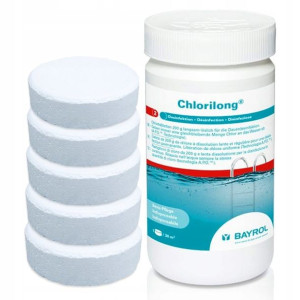 Tabletki z chlorem do BASENU 200g Silne BAYROL 1KG
