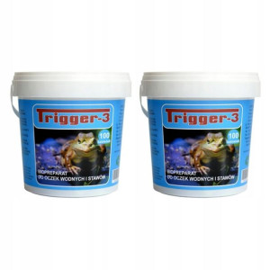 Trigger-3 Tabletki do Oczka Klarowanie Wody GLONY