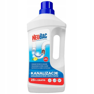 NeoBac Kanalizacje Kret Udrażniacz Rur Odpływów 1L