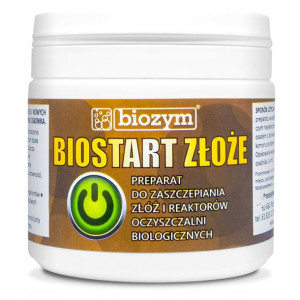 BioStart Złoże BIOZYM START OCZYSZCZALNI Rozruch