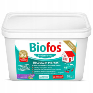 BIOFOS Aktywator Bakterie do SZAMB ŚCIEKI ZAPAS 5K